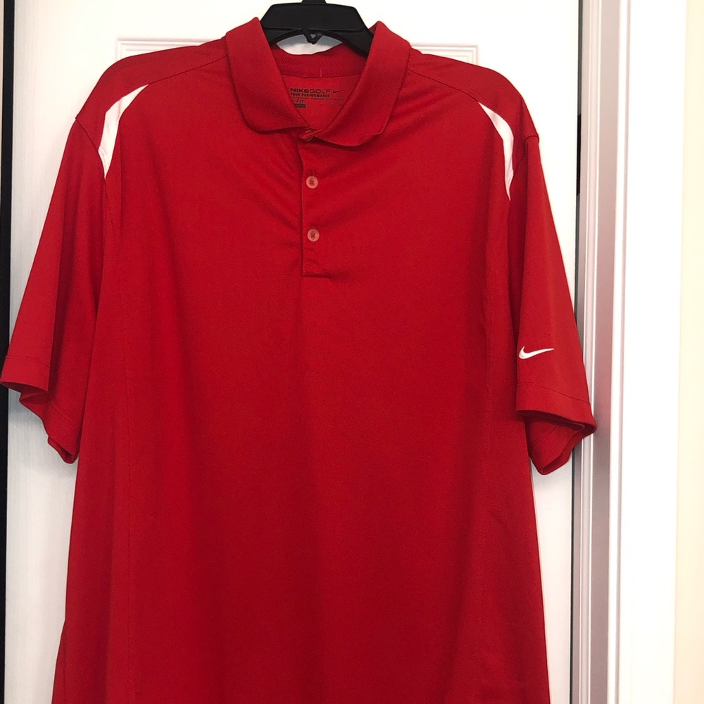Men’s XXL Red Nike Golf shirt